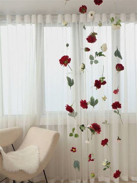 Hanging Flower Garland Custom Hanging Flowers Kit Diy Ceiling Flower