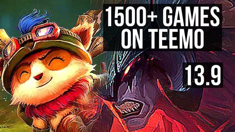 TEEMO Vs AATROX TOP 2 6M Mastery 1500 Games 6 1 1 Rank 15 Teemo