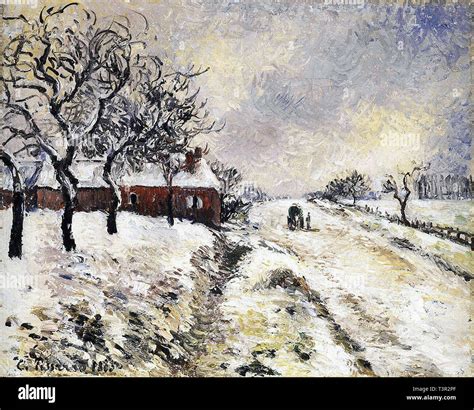 Pissarro snow effect hi-res stock photography and images - Alamy