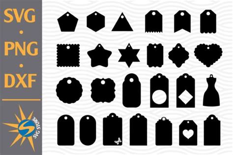 Tag Silhouette Graphic By Svgstoreshop · Creative Fabrica