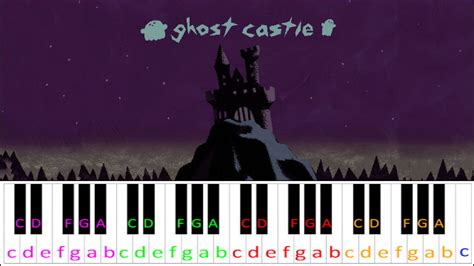 Ghost Castle By Louie Zong Piano Letter Notes