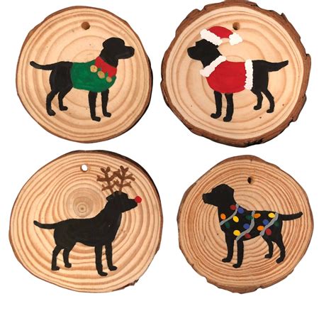 Labrador Retriever Dog Christmas Ornaments