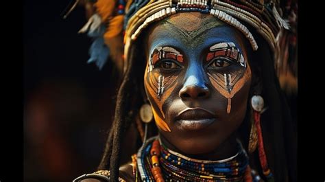 Premium Ai Image African Tribes Intimate And Powerful Portraits