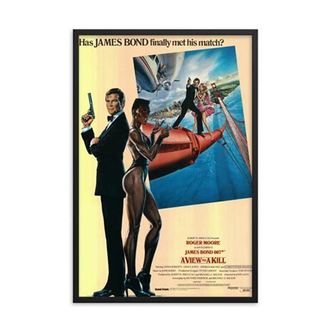 A View to a Kill 1985 REPRINT poster