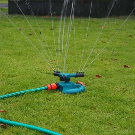 Garden Sprinklers Automatic Watering Grass Lawn Circle Rotating Water