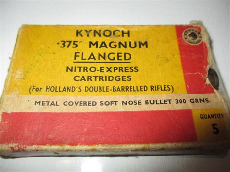 Kynoch Magnum Flanged Nitro Express H H Mag