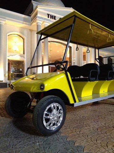 Maximum Speed 18 Km Hr Four Wheel Type Battery Operated Golf Cart At