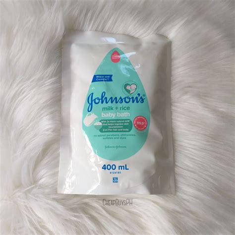 Johnson S Milk Rice Baby Bath Ml Refill Shopee Philippines