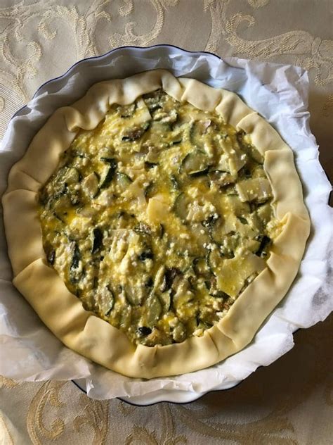 Torta Rustica Con Ricotta E Zucchine LE RICETTE DI FRANCESCA