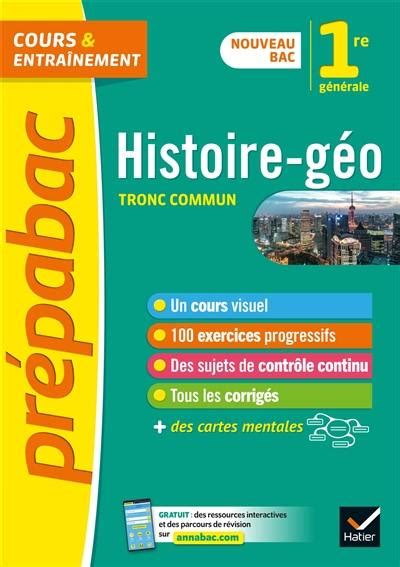 Livre Histoire G O Re G N Rale Tronc Commun Nouveau Bac Hatier