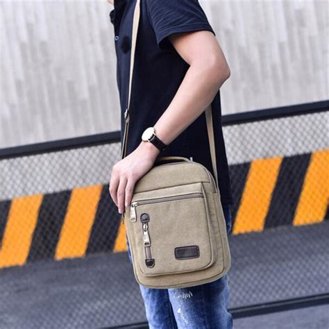 Bolsa De Ombro Nova Crossbody Sacos Masculinos Capacidade Do Saco