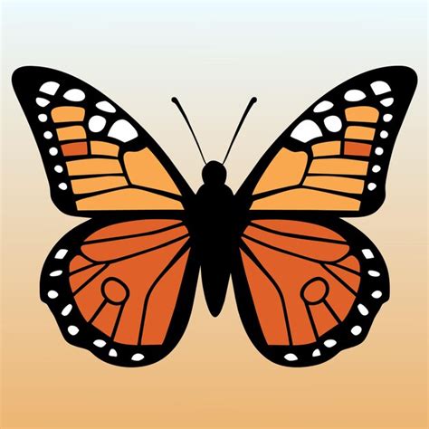 Premium Vector Captivating Monarch Butterfly In Vector Art