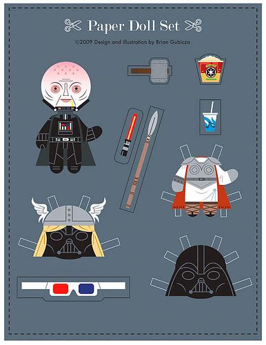 Star Wars Paper Dolls Munchkins And Mayhem Paper Toys Paper Crafts