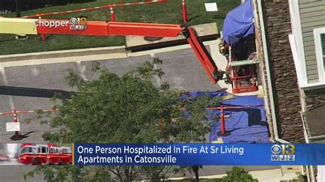 Person Hospitalized After Fire At Senior Living Complex In Catonsville