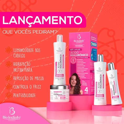 Kit Bio Instinto Ácido Hialurônico Beleza na Web