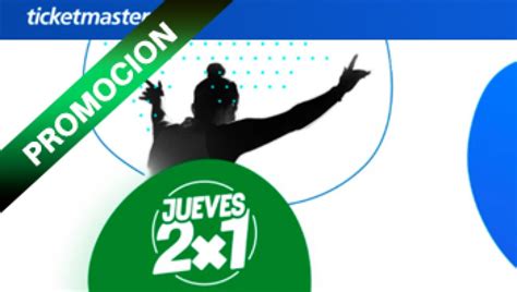 2x1 en boletos todos los jueves con la promoción de Ticketmaster