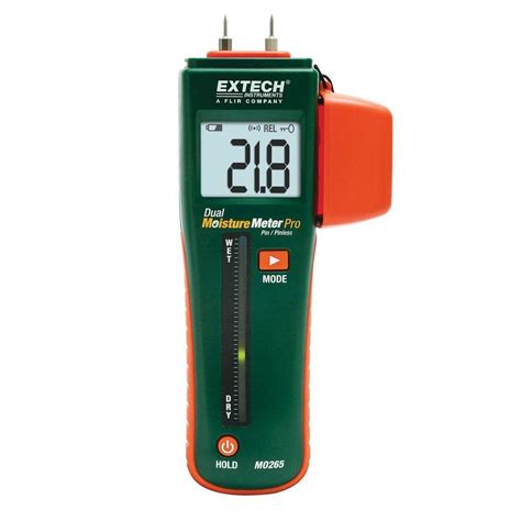 Extech Instruments Combination Pin Pinless Moisture Meter Mo The