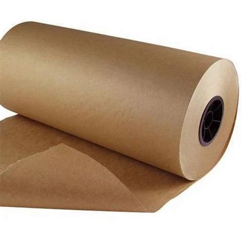 Brown Sandwich PE Laminated Kraft Paper For Packaging Packaging Type