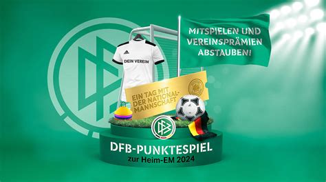 Mitmachen beim DFB Punktespiel für Vereine DFB Deutscher Fußball