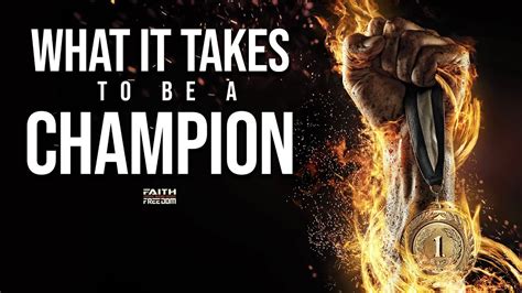 What It Takes To Be A Champion Faith And Freedom Shazam