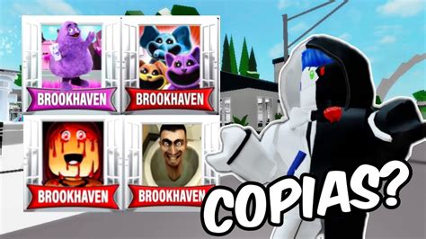 Roblox Probé Las PEORES COPIAS DE BROOKHAVEN YouTube