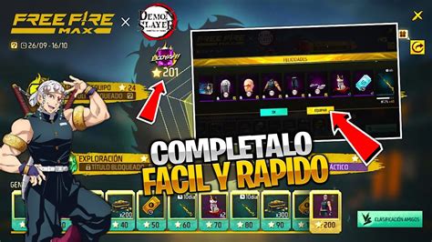 COMO COMPLETAR MAS FACIL Y RAPIDO EVENTO DEMON SLAYER RECLAMA TODO