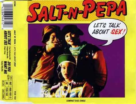 Salt N Pepa Lets Talk About Sex Cd Maxi Single MercadoLibre