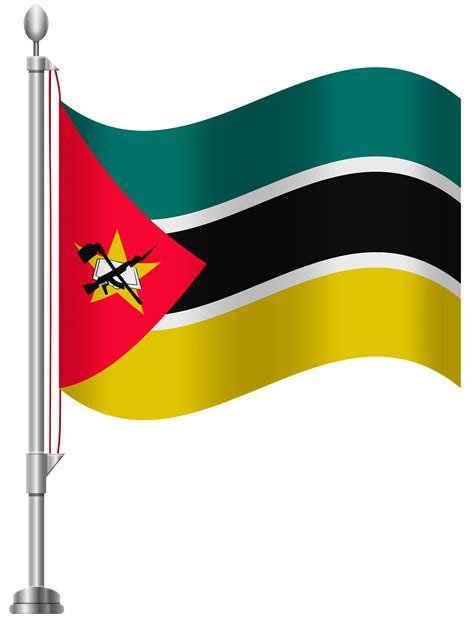 Mozambique Flag PNG Clip Art - Best WEB Clipart