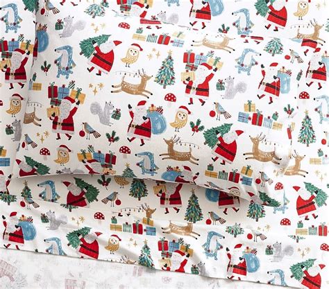 The Cutest and Coziest Christmas Flannel Sheets | POPSUGAR Home