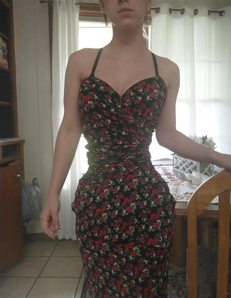 Stealthing Again In A Dress I Made Rcorsets