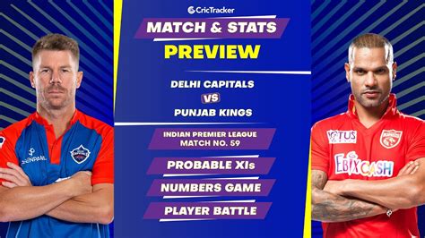 DC Vs PBKS Match Stats And Preview IPL 2023 59th Match