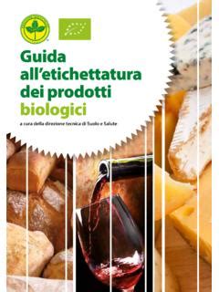 Guida Alletichettatura Dei Prodotti Biologici Guida All