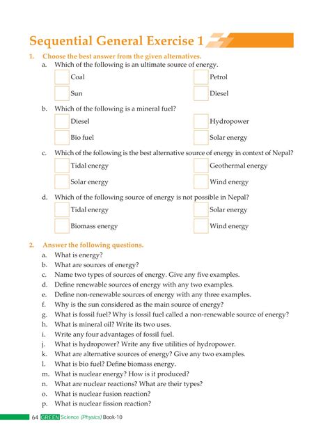 Green Science 10 Final PDF (2076) - JOHNSON SHRESTHA - Page 64 | Flip