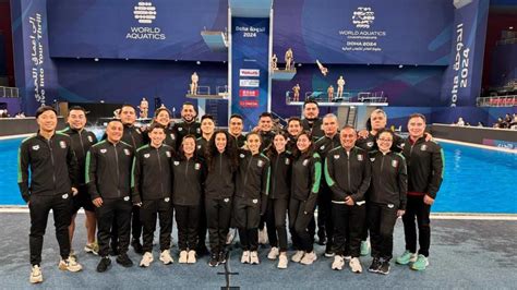 México aspira a récord de medallas en el Mundial de Natación Doha 2024