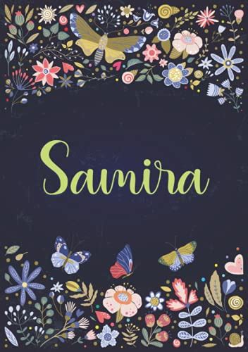 Samira Notebook A5 Personalized Name Samira Birthday Gift For