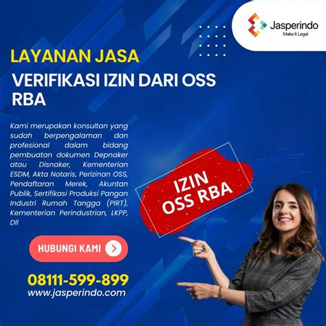 VERIFIKASI IZIN DARI OSS RBA Bekas Dot