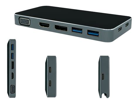 Visiontek Vt Usb C Portable Dock Shi