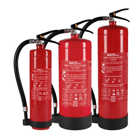 Ukca Mer Approved Portable Water Mist Based Extinguishers Ceasefire Uk