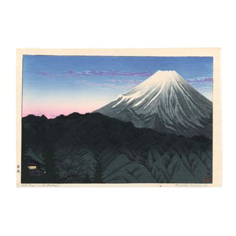 Three Japanese Woodblock Shin Hanga Prints of Landscapes (Lot 2088 ...