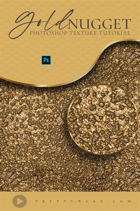 Gold Texture Photoshop Tutorial - PrettyWebz Media Business Templates & Graphics