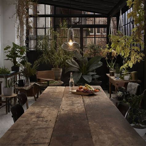 Orangery Interior Dining Interior Industrial Home Design Industrial