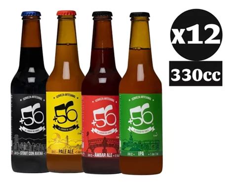 Pack Degustacion 12x Cerveza Artesanal 56 Variedades MercadoLibre