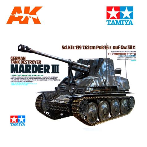 Models Kits Tamiya Model Kit Wwii German Tank Destroyer