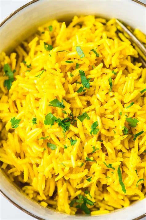 Easy Turmeric Rice Recipe - Little Sunny Kitchen