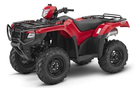 2018 Honda Rubicon 500 DCT ATV Review Of Specs Features TRX500FA5