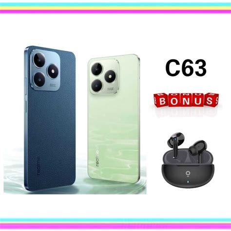 Jual REALME C63 NFC 6 128 8 128 NEW GARANSI RESMI Shopee Indonesia