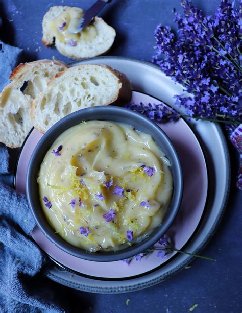 Lavender Lemon Honey Butter Lavender Compound Butter