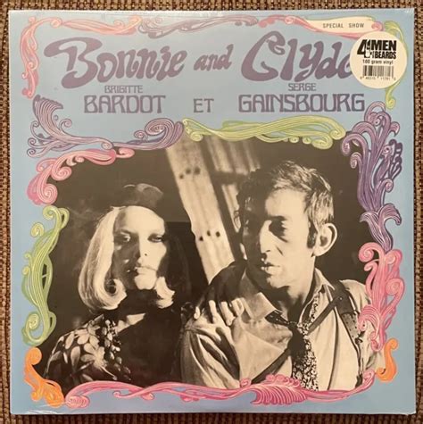 Serge Gainsbourg Brigitte Bardot Bonnie Clyde Vinyl Lp Gram