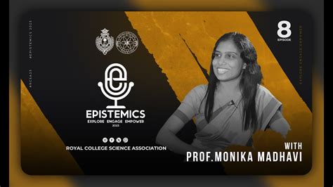 Epistemics 24 Episode 08 Colombo University Faculty Of Science