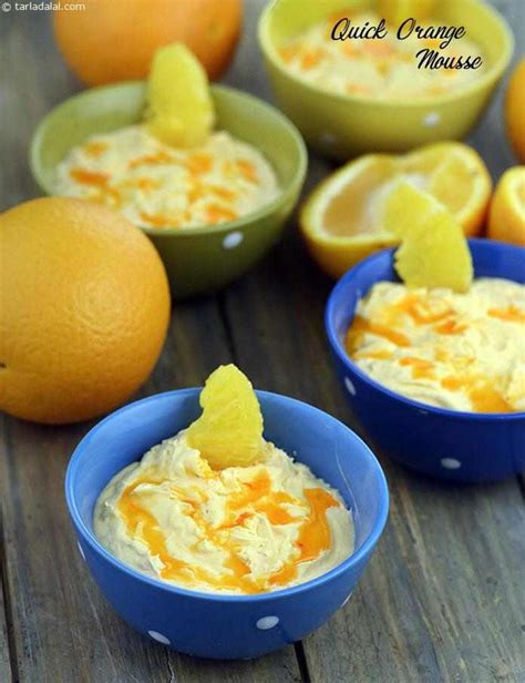 Quick Orange Mousse ( Mousses Recipe)